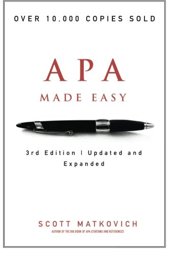 CREATESPACE APA Made Easy