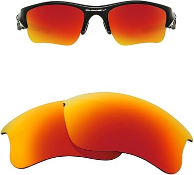 Replacement Lenses Sunglasses Polarized Lense fit for Oakley Flak jacket XLJ Sunglasses-Multi Options