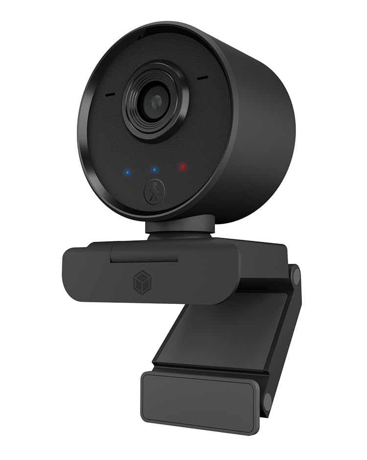 Webcam Full-HD grand angle 350° ICY BOX avec double micro et télécommande - 4