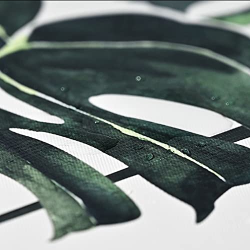 Artbyhannah Botanical Wall Art, Green Wall Art Decor, Framed Wall Art With Tropical Leaf Prints, 3 Pieces Canvas Wall Art For Bedroom Living Room, Mother's Day Gifts #TOP3