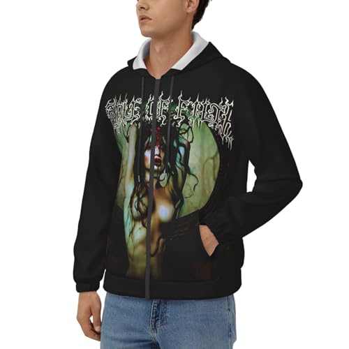 Zip-up sweatshirt Adult Long Sleeve Athletic Hoodies Filth Cradle Hoodie Sportswear Fashion Top