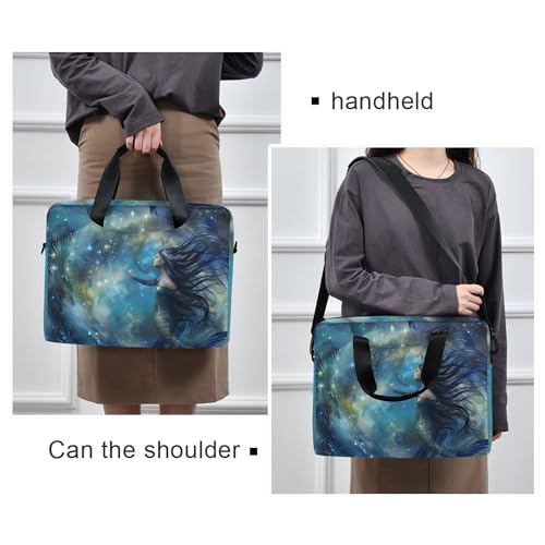 Bolsa maletín para laptop Alaza Mermaid Nebula 13-15.6 pulg miniatura 2