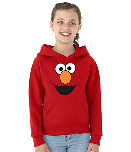 Animation Shops Elmo Face Youth Kids Hoodie