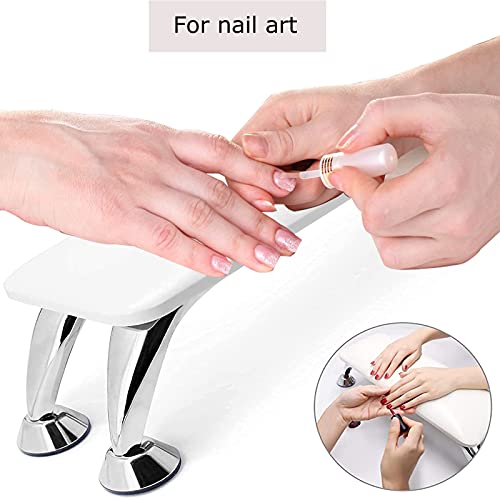 Maniküre Mikrofaser Handkissen Armauflage Nageln,Nagel Armlehne Nailart Handkissen,Qiwey Professioneller Nageltisch… – Bild 5