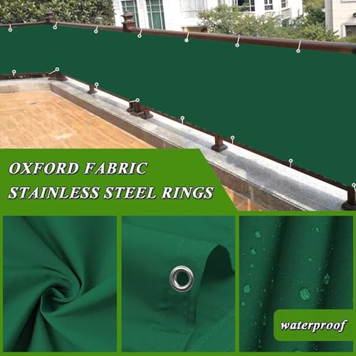 Brise-vue imperméable et anti-UV pour préserver l'intimité du balcon - 5