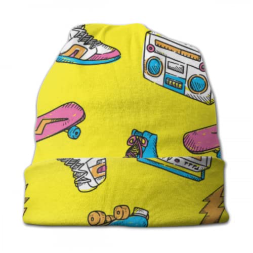 Beautiful-Casual-Sports-Sneakers-Girls-Skull-Cap-Unisex-Beanie-Cap-Girls-Knitted-Hat-Hat-Beanie-Cap-3D-Printed-Adult-Comfortbale-Soft