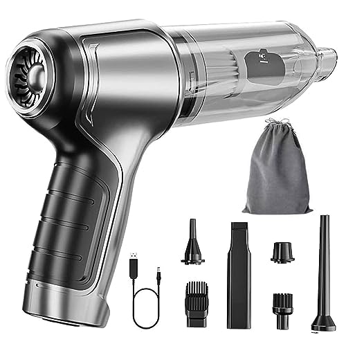 3 In 1 Wireless Strong Suction Handheld Car Vacuum Cleaner,Multipurpose Wet & Dry Vacuum Cleaner,Portable Rechargeable Vacuums C