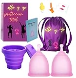 Ella y Yo copas menstruales cortas (2S)