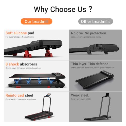 15% Incline Walking Pad with Vibration Plate 3 Vibration Modes - image 6