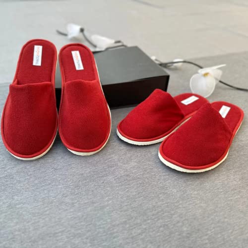 Image of Travelkhushi Soft Bedroom Slippers for Men & Women | Cozy Anti-Skid Indoor Home Footwear | Warm Winter Cushioned Sole | Unisex Gift Slippers