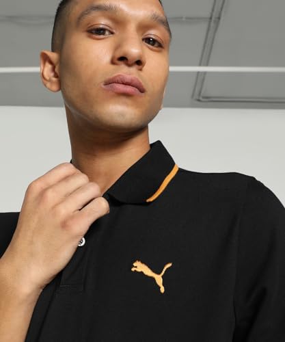 Image of Puma Men's Solid Slim Fit T-Shirt