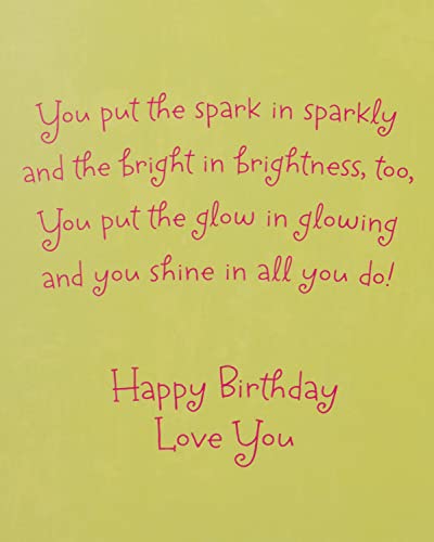 American Greetings Biglietto Di Auguri Americano Con Unicorno Per Ragazza Con Pellicola - 3
