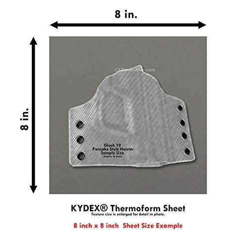 Image of BOLTARON Thermoform Sheet - (Haircell /Smooth) - (.080 Thickness) - (8in x 8in) - (Gunmetal Gray) - (2 Sheets)