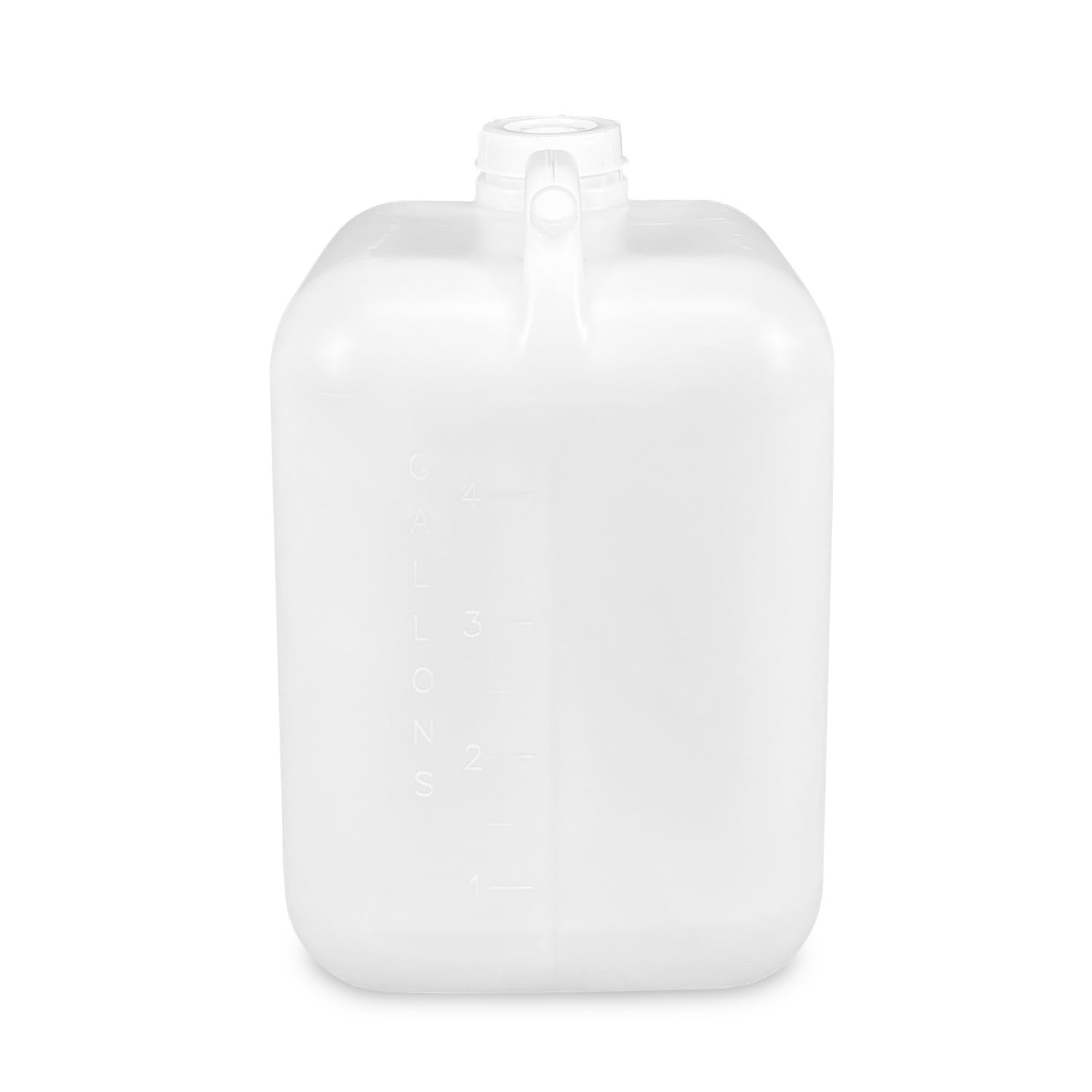 3 set- 5 Gallon Plastic Hedpack with cap, White