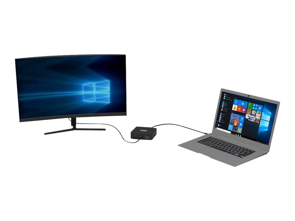 PORT CONNECT Station d'Accueil de Voyage USB-C 2 x 4K Display Port 9 périphériques 85 W