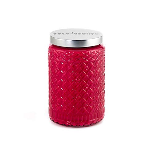 Gold Canyon - Large Sandalwood Jasmine Scented Heritage Two-Wick Candle, Diamond-Light Glass Jar