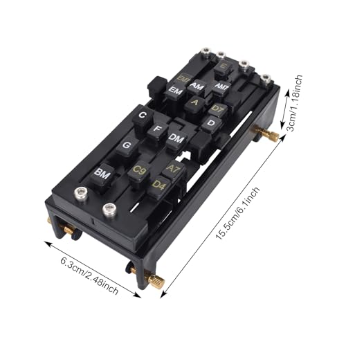 Gitarren Akkord Trainer, Guitar Chord Presser, Gitarren Akkordwechsler Werkzeugset, Gitarren-Akkorddrücker, Guitar Aid Chord Trainer, Gitarren Lehrhilfen, für Gitarrenliebhaber Anfänger