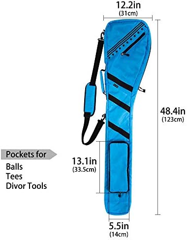 Golf Lightweight Carry Bag Foldable Sunday Bag Small Travel Bag for Driving Range,Practice Thick and Tough Clubs Case Multi Colors 2 Golf Lightweight Carry Bag Foldable Sunday Bag Small Travel Bag for Driving Range,Practice Thick and Tough Clubs Case Multi Colors