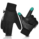 SAWANS Guantes térmicos cálidos de invierno para niños Guantes para correr y ciclismo Guantes con pantalla táctil Guantes térmicos Guantes de niños a prueba de viento Guantes deportivos al aire libre