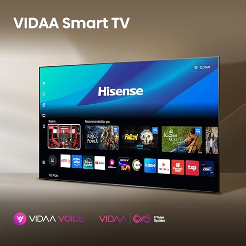 Image of Hisense 189 cm (75 inches) U8Q Series 4K Ultra HD Smart Mini LED PRO TV 75U8Q (Black)