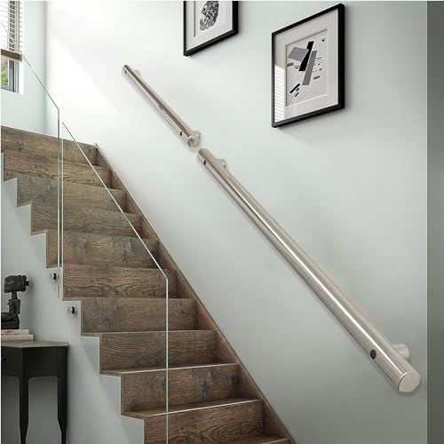 Rampe d'escalier intérieure et extérieure pour sécuriser la maison - 2