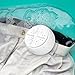 Veemoon Portable Mini Turbo Washing Machine Ultrasonic Sink Washer for Underwear and Socks with USB Power, Compact Self-operating Laundry Appliance for Rv, Camping, and Small Apartments