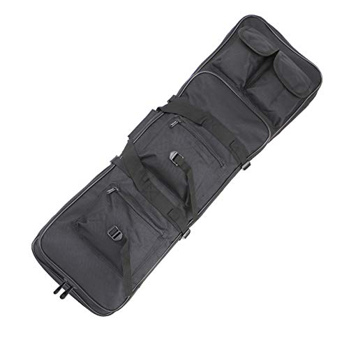 Sutekus 33 Inch Double Rifle Bag Outdoor Tactical Gun Case Integrated Pistol and Magazine Storage Backpack (3 Sizes) (85CM)