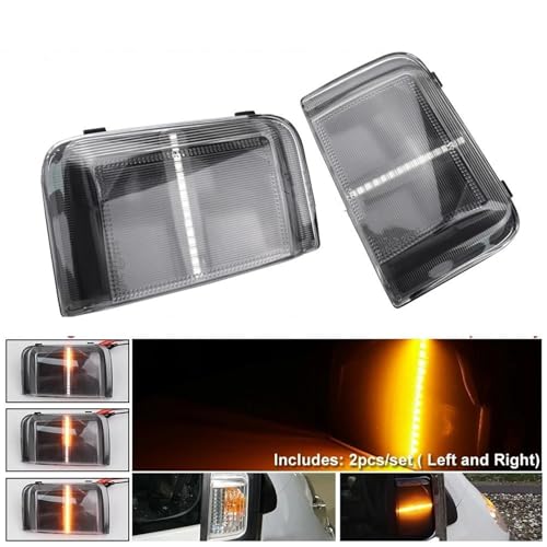 Luces de espejo retrovisor LED para solucionar intermitentes opacos en Ram Promaster 2