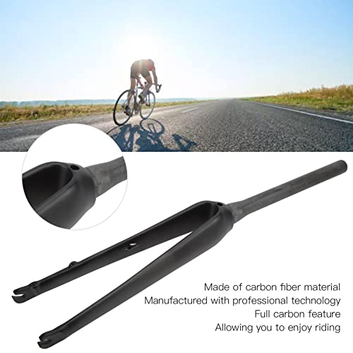 Vgeby Mountain Bicycle Suspension Forks, Full Carbon Fiber Road Bike Fork Quick Release Type Ud Pattern Top Taper Pipe For Disc Brake Bicycle Part(Ud Matte) #TOP3