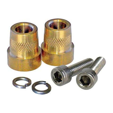 XS Power 586 Tall Brass Post Adaptor (M6 Thread), GOLD,SILVER Cover