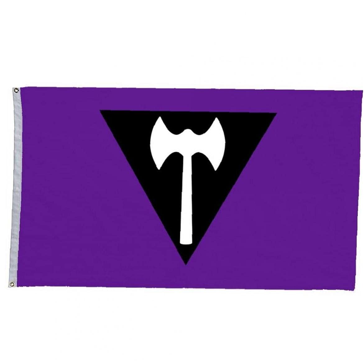 Pinicecore A 90 * 150Cm Rainbow Flag Butch Labrys Lesbian Pride Flag Hanging For Decoration