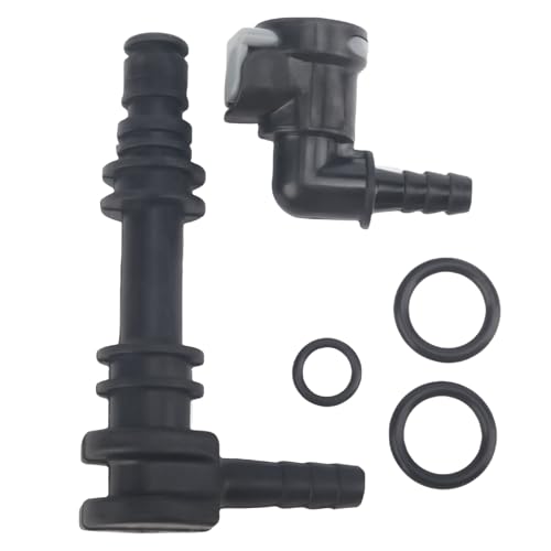 Image of 861150T02 Gear Lube Hose Connector for MerCruiser Alpha 1 Gen 2 Sterndrives | Compatible with MerCruiser Alpha one, Bravo 1 2 3 Out Drives, Replaces 22-861150A2, 22-861150A1, 22-861163
