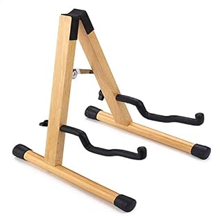 COUYY Guitares en Bois Stand pliants Guitares acoustiques universelles Portables Stand pour Guitare Basse Classique… - Les Beatles, Paul McCartney, John Lennon, RIngo Starr, George Harrison