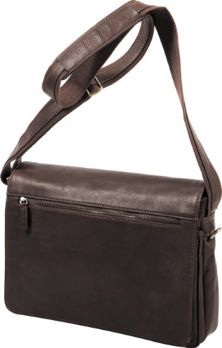Sac besace en cuir de vachette gras Gérard Henon GH 5272 robuste pour actif