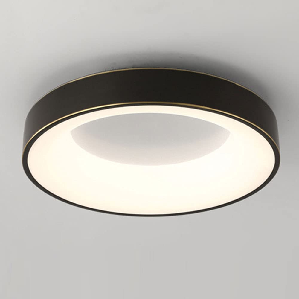 CHENKUI Flush Mount Fixture Simple LED Ceiling Light Adjustable Three-color Ceiling Lamp Fixture Bright Acrylic All-copper Lamps Used In KTV, Stairwells, Etc.
