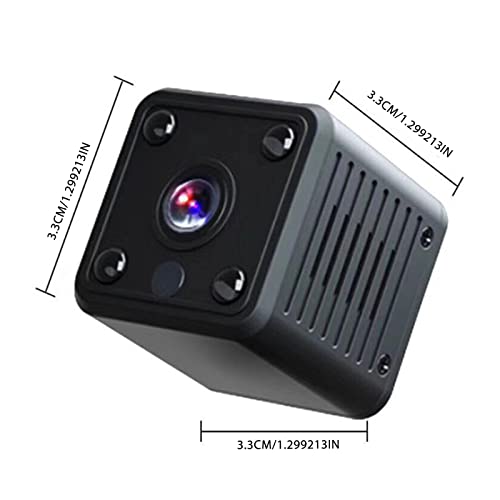 Image of Yunseity 1080P Mini Security Camera, Auto Night Vision Motion Detection Surveillance Camera, Loop Recording & SD Card Storage Indoor Outdoor Camera for Baby Pet Nanny