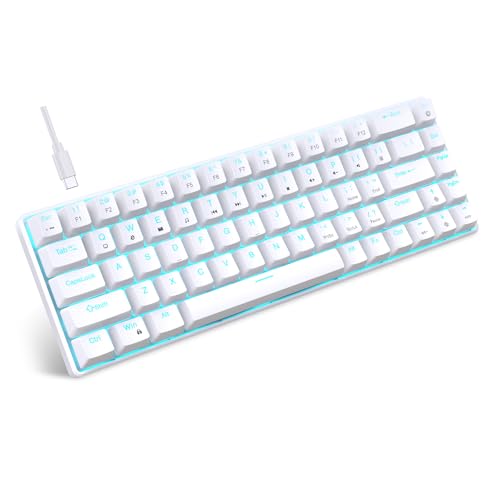 Clavier mécanique 60% compact pour optimiser l'espace de votre bureau de télétravail
