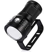 CHICIRIS LED Tauchlampe, IPX8 Wasserdichtes COB Unterwasserfülllicht Tauchtiefe 80M, 10800LM Tauc...