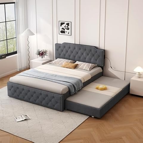 Ball & Cast Queen Upholstered Bed Cover
