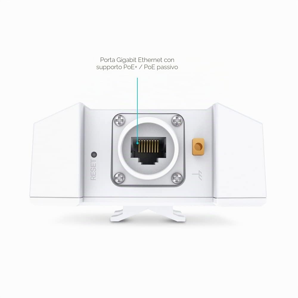 TP-Link EAP650 – Outdoor WiFi 6 Access Point, AX3000 Dual Band, PoE+ Powered, Weatherproof, Seamless Roaming, Extended Range, Omada Mesh, Cloud Management