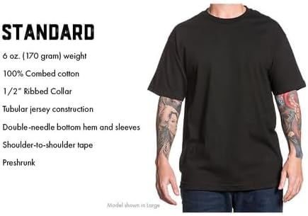 Sullen Men's 5 Random Tattoo Lifestyle Graphic Tees - Image 2