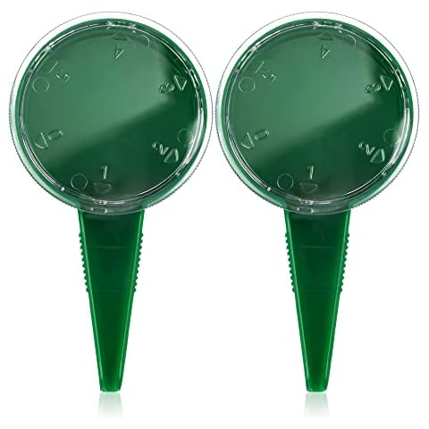 TXIN 2 Pieces Seed Spreader Handheld Seed Planter Tool Seed Sower for Tiny Seeds, Portable Mini Garden Hand Planter Seeder Tool, Adjustable Sowing Seed Dispenser Planting Tool with 5 Dial Settings Cover
