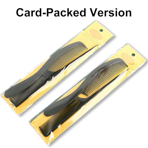 Set de 10 peines premium de fibra de carbono negro miniatura 7