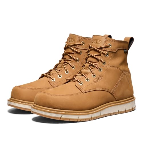 Image of KEEN Utility Men's San Jose 6 inch Soft Toe Waterproof Wedge Work Boots