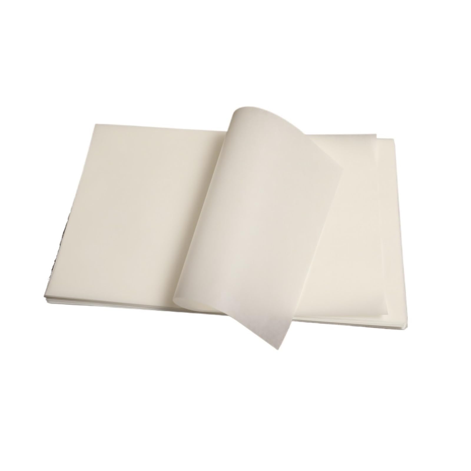 Papel pergamino de horno blanco 25x20 cm para desmoldar sin romper pasteles ni galletas