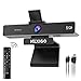 Produktbild NexiGo Zoom Certified, N950P (Gen 2) 4K Zoomable Webcam mit Fernbedienung, RF Remote, Sony_Starvis Sensor, 5X Digital Zoom, Webkamera mit Dual Stereo Mikrofonen, für Zoom Skype Teams Twitch