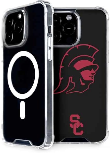 Skinit Phone Case Compatible with MagSafe iPhone 14 Pro Max - Officially Licensed University of Southern California USC Trojan Mascot Design