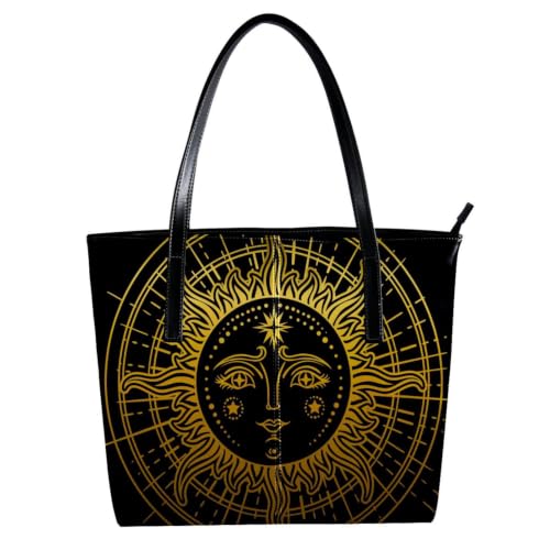Sac fourre-tout vintage bohème en cuir PU chic pour femme