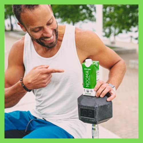 Nooma Organic Electrolyte Sports Drink | Electrolyte Drink With Organic Coconut Water | Workout Hydration Drink With No Added Sugar | 30 Calories| Chocolate Mint, Pack Of 12 Sports Drinks (16.9Oz) #TOP4