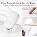 Arm Rest for Nails Tech: U-Shaped Manicure Nail Arm Rest Stand Big White Armrest Microfiber PU Leather Hand Rest Pillow for Acrylic Nail Cushion